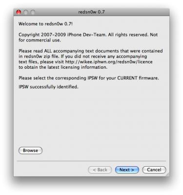 Firmware 3.0 jailbreak: RedSn0w for iPhone and iPod Touch