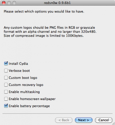 Джейлбрейк iOS 4.1 с помощью RedSn0w 0.9.6 b1 теперь и под Windows