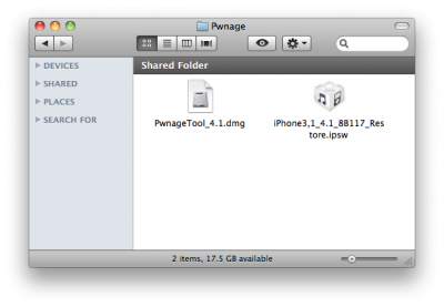 pwnagetool 41 1 400x277 Пошаговое руководство: джейлбрейк и анлок iPhone с помощью PwnageTool 4.1.2 (Mac)