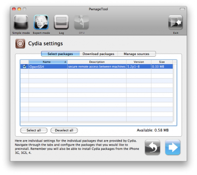 pwnagetool 41 13 399x356 Пошаговое руководство: джейлбрейк и анлок iPhone с помощью PwnageTool 4.1.2 (Mac)