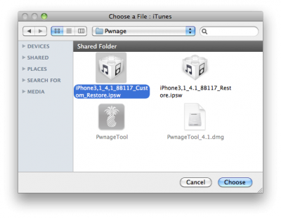 pwnagetool 41 23 400x311 Пошаговое руководство: джейлбрейк и анлок iPhone с помощью PwnageTool 4.1.2 (Mac)