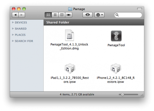 Пошаговое руководство: джейлбрейк и анлок iPhone 3G с помощью PwnageTool 4.1.3 (Mac) [iOS 4.2.1]